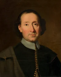 Portret mężczyzny, połowa XVII wieku.