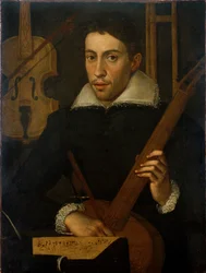 Portret muzyka, c1570-1590