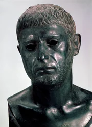 Portret rzymskiego Sekstusa Pompejusza, druga połowa I wieku p.n.e.
