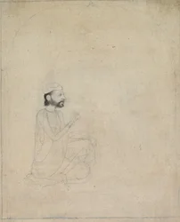 Portret siedzącego mężczyzny, ok. 1930 r. 1830-1850.