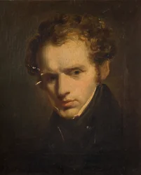 Portret młodego mężczyzny, 1840.