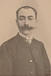 Portret pianisty i kompozytora André Messagera 1853-1929.