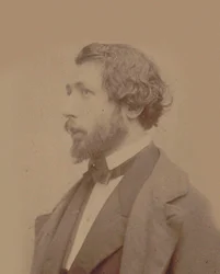 Portret pianisty i kompozytora Charlesa Wehle 1825-1883 , ok. 1865.