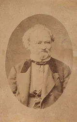 Portret pianisty i kompozytora Ferenca Erkela 1810-1893, ok. 1930 r. 1875.