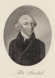Portret pianisty i kompozytora Franza Xavera Sterkela 1750-1817, 1816.