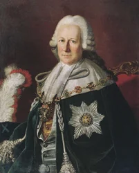 Portret admirała Siemiona Iwanowicza Mordwinowa 1701-1777 Według Carla Ludwiga Christinecka, 1771