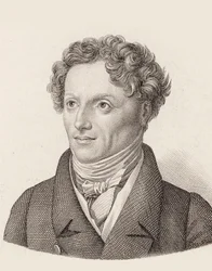 Portret kompozytora Francesco Morlacchi 1784-1841.