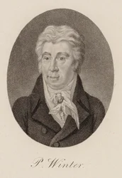 Portret kompozytora Petera von Winter 1754-1825 , ok. 1825.