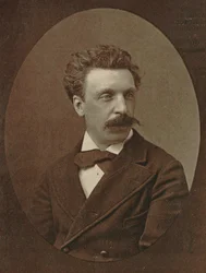 Portret kompozytora Victorina de Joncières 1839-1903.