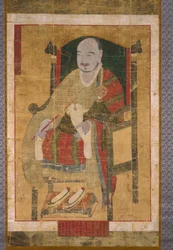Portret wielkiego mistrza Seosana, koniec XVII-XVIII wieku.