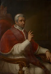 Portret papieża Grzegorza XVI 1765-1846, ok. 1930 r. 1840.