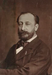 Portret kompozytora Camille Saint-Saëns 1835-1921, 1880.