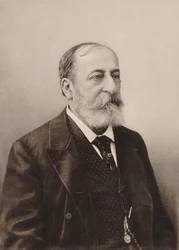 Portret kompozytora Camille Saint-Saëns 1835-1921, 1900.