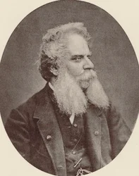 Portret kompozytora Federico Ricciego 1809-1877 , c. 1870.