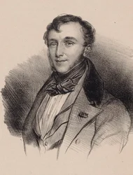 Portret kompozytora Friedricha Kalkbrennera 1785-1849.