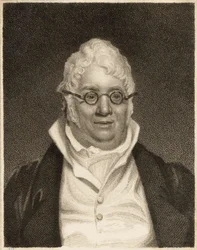 Portret kompozytora Jamesa Hooka 1746-1827 , c. 1800.