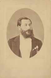 Portret kompozytora Léo Delibesa 1836-1891, ok. 1885.