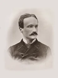 Portret librecisty i kompozytora Arrigo Boito 1842-1918, 1884.