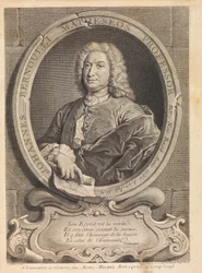 Portret matematyka Johanna Bernoulliego 1667-1748, 1742.