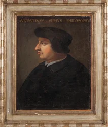 Portret filozofa Agostino Nifo, XVIII wiek.