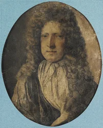 Portret poety Mikołaja Rowe 1674-1718 , XVII wiek.