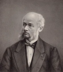 Portret skrzypka i kompozytora Henri Vieuxtempsa 1820-1881, 1895.
