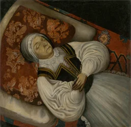 Portret pośmiertny K. Horvatha-Stansitha, rod. Kissova
