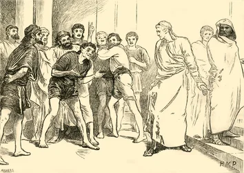 Pośmiertnie w Teatrze w Tarencie, 1890.