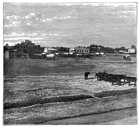 Potchefstroom, Transwal, RPA, ok. 1890 r.