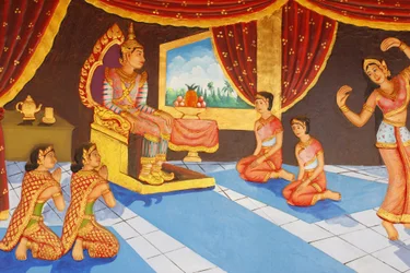 Klasztor Preah Prom RathŻycie BuddyTańcząc w pałacu, Siem Reap, Kambodża