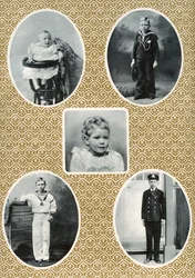 Książę Albert Windsor w wieku od jednego do piętnastu lat, c1896-1910