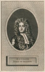 Książę Jerzy Danii, mąż królowej Anny, 1793
