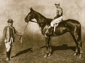 Książę Hatzfeldt i Asceci Srebro, 1911.