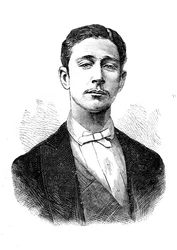 Książę Ludwik Napoleon, c1880