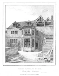 Dom Księcia Ruperta, Beech Lane, Barbakan, 1800