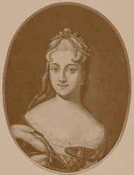 Księżniczka Ekaterina Alekseyevna Dolgorukova 1712-1747