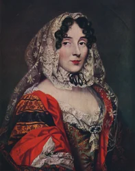 Księżniczka Ursinów, Anne Marie de La Tremoille, c1670, 1939