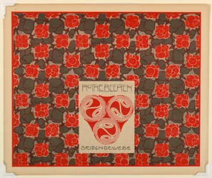 Druk, Red Berries Silk Weaving, płyta 21, w Die Quelle