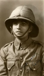Szeregowy Lacey, 5 pułk East Surrey, Chakrata, Indie, 1917