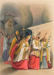 Procesja Święta Gromnicznego, XIX w.