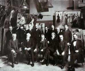 Profesorowie Rosyjskiej Akademii Sztuk, 1913