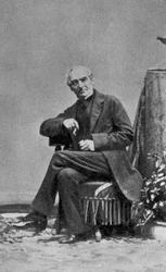 Prosper Merimee, francuski pisarz, historyk i archeolog, 1861