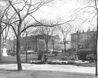 Public Square, Cleveland, Ohio, USA, ok. 1900.