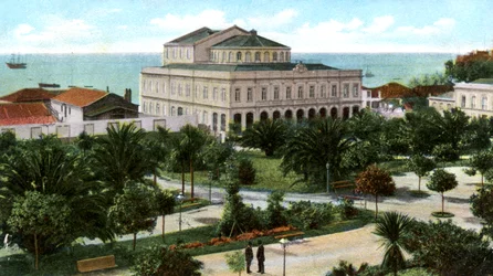 Publiczny ogród i teatr, Madera, 1905