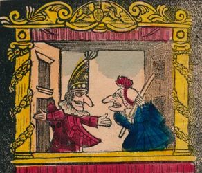 Punch and Judy, koniec XVIII – początek XIX wieku