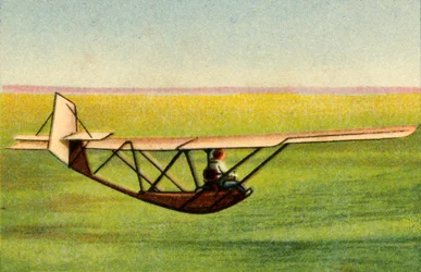 Uczeń szkolenia szybowcowego Zögling w szkole szybowcowej Towarzystwa Rhön-Rossitten, Niemcy, 1932.