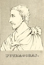 Pitagoras, ok. 570-c 495 pne, 1830.