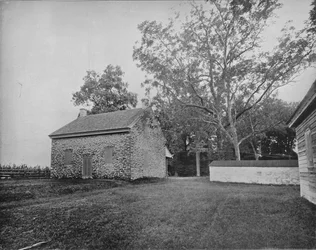 Quaker Meeting House, Battlefield of Princeton, New Jersey, c1897.