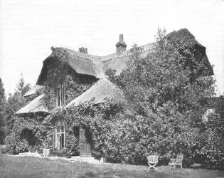 Domek Królowej Charlotty, Kew Gardens, Londyn, 1894.