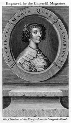 Królowa Henrietta Maria, królowa małżonka Karola I